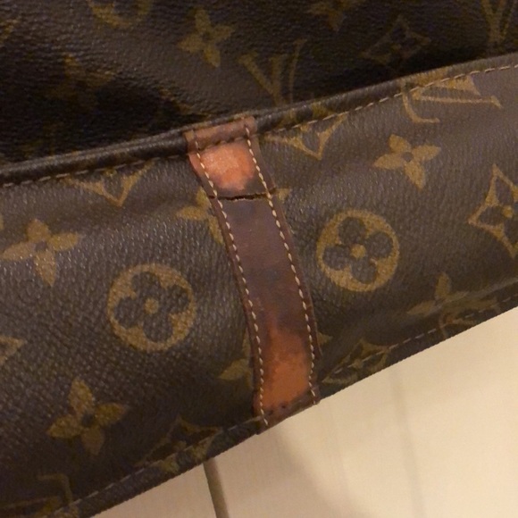 Vintage Louis Vuitton Monogram French country sac plat. A truly iconic bag - Picture 7 of 16